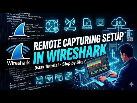Remote Capturing Setup in Wireshark For Beginners | Getting Started