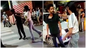 Watch: Police serves notice to Lucknow woman who slapped cab driver