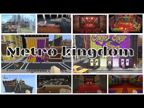 (Minecraft) Super Mario Odyssey | Metro Kingdom (Map)