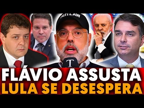 🚨 ALLAN DOS SANTOS: FLÁVIO IS GAINING POPULARITY AMONG YOUNG PEOPLE AND LULA IS DESPERATE