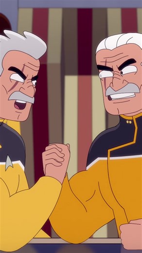 Parallel universes? Minor differences?! 🖖😨🖖😰 Enjoy all of Star Trek: Lower Decks on #ParamountPlus