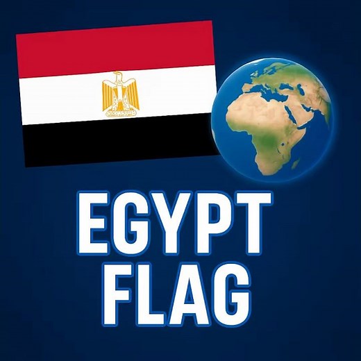 🇪🇬 Why the Egypt Flag Is Not What You Think