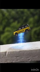 #viralvideo Magnetic Trap vs Car 😱 | Bridge Experiment Gone Crazy!#shortsfeed