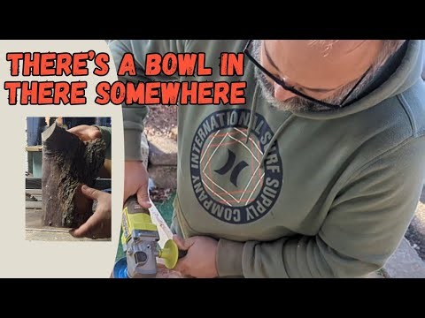 Turning? Nope. This Week I Carved a Bowl With 3 Legs.