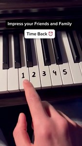 3.2M views · 36K reactions | Time back ⏱️ #piano #tutorial #pianomusic #pianotutorial #tipsandtricks | Keys Tutorials | Facebook