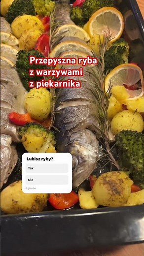 Aromat i smak! Ryba z warzywami z piekarnika