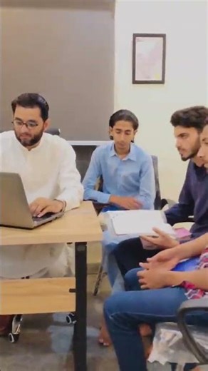 Sir Ubaidullah Taj teaching CorelDRAW software to our Graphic Designing students.