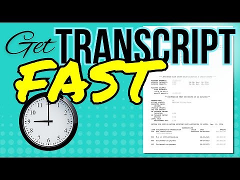How to Get IRS Transcripts FAST!