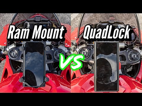 Motorcycle Phone Mount Review!!