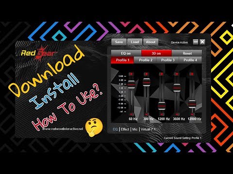 How To Download & Install Redgear Cosmo 7.1 Software | How To Use Detailed Explanation
