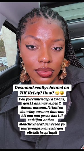 Desmond cheating on Kristy really showed me how parasocial I’ve become, I really believe in them as a couple 😭 #cheatinghusband #infidelityinamarriage #desmondandkristy #nursejen95 #haitiantiktok