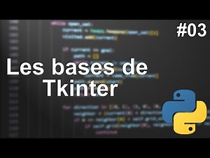 Les bases de Tkinter - Partie 03 - Les Boutons