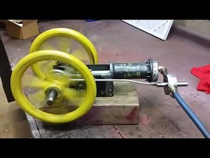 Homemade steam engine
