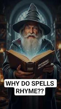 Why do spells rhyme? #funny #informative #do7ok