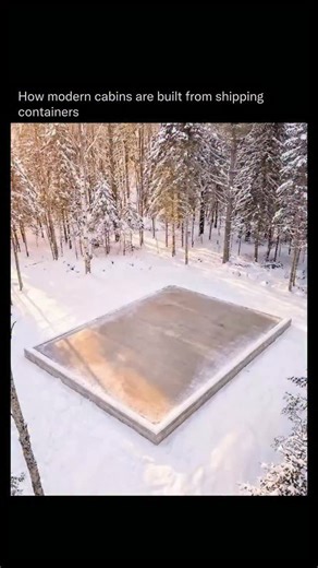 Did You Know on Instagram: "If you ever wanted to live completely off the grid, this is exactly how it’s done.🌲🏡 This home doesn’t start with lumber or bricks. It starts with industrial shipping containers, engineered off-site in controlled facilities where structural cuts, reinforcements, insulation channels, and load paths are planned down to the millimeter. That precision removes weather delays, reduces material waste, and allows critical systems to be integrated before the structure ever r