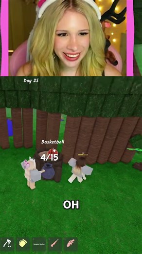 Roblox Basketball Surprise: Cute Fear & Fetch Quest Chaos! #shorts