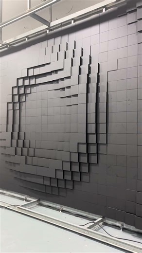 #matrixscreen #LEDmechanicalscreen #wavescreen #retractablescreen #leddisplay #LEDdisplay#kinetic