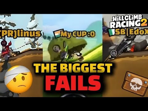 THE BIGGEST FAILS OF ALL TIME🤕 | Hill Climb Racing 2