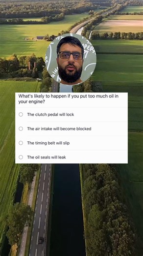 What’s likely to happen if you put too much oil in your engine?