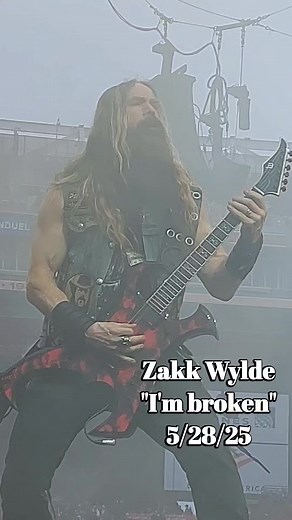Zakk Wylde Pantera 5/28/25 "I'm broken" landover, md #philanselmo #pantera #zakkwylde | Rock N Roll Experience