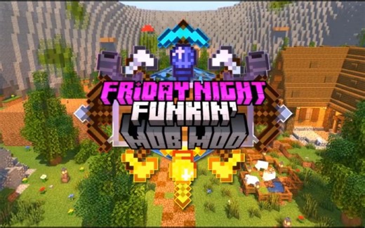 【FNF超优质模组】Minecraft mod 全流程！！！！