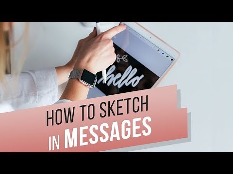 How to draw in iMessage?