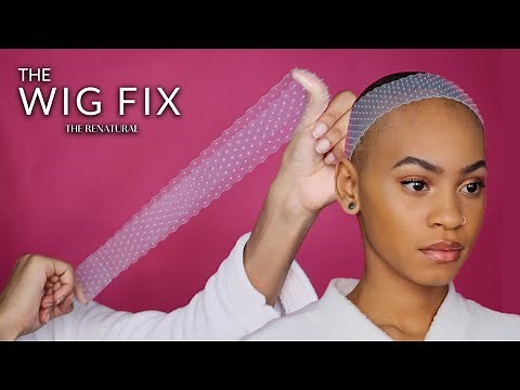 HOW I SECURE MY WIGS ON MY BALD HEAD