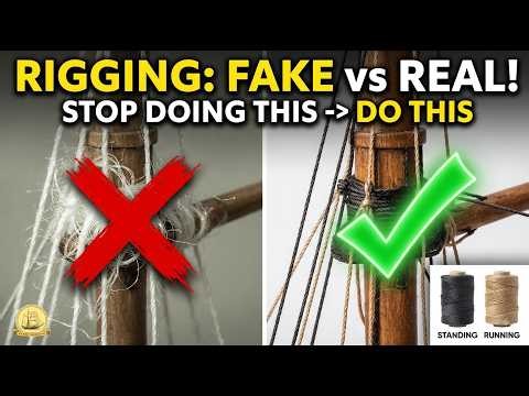 The Ultimate Guide to Model Ship Rigging: Threads, Colors & History