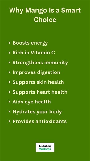 9 Reasons Why Mango is a Smart Choice