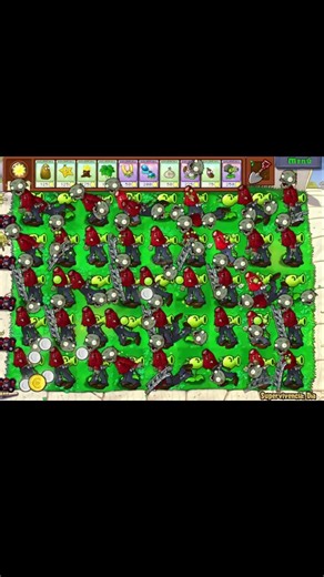 PVZ Reapeater Vs Ladder zombies #pvz #mobilegame#viral #gaming