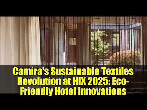 Camira's Sustainable Textiles Revolution at HIX 2025: Eco-Friendly Hotel Innovations