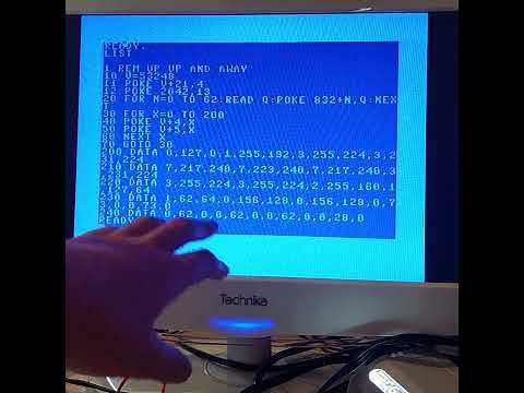 Commodore 64 balloon sprite program