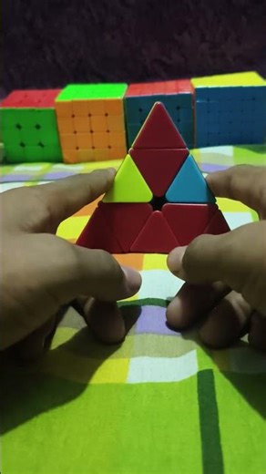 triangle cube easy solve please 🥺🥺 support me by... Tata see you