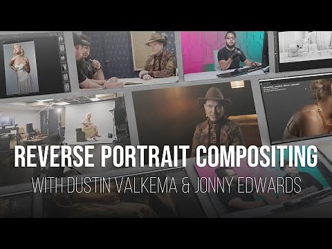 Reverse Portrait Compositing With Valkema and Jonny Edward | PRO EDU Master Trailer