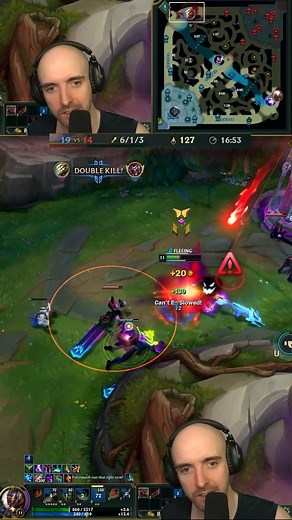 I hate playing against Shaco, one of the most annoying champs in the game (Thanks K'Sante) - what about you? #leagueoflegends | Cowsep