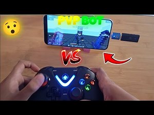 PvP Bot vs Controller Player 🤯 | Can Controller Win? (Minecraft Java Edition)