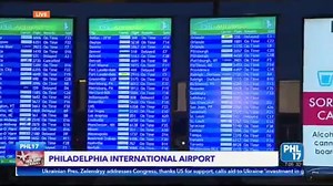 Winter Weather Affects Travel at PHL Airport