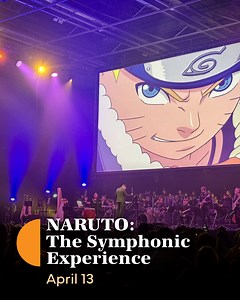 🎶 NARUTO: The Symphonic Experience isn’t just a concert—it’s a full-scale celebration of the music, moments, and emotions that made Naruto legendary. With iconic openings & endings performed live, this is your chance to experience the soundtrack of your ninja journey like never before. 🌀✨ April 13 https://bit.ly/3ViBv3q | Segerstrom Center for the Arts