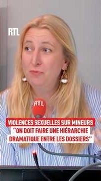 Manon Lefebvre: "Our pile of cases involving sexual violence against minors is immense"