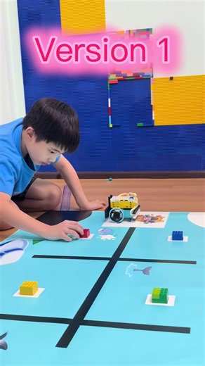 3 versions. 🙃 #brainstep #legoeducation #pybricks #thailand 🇹🇭