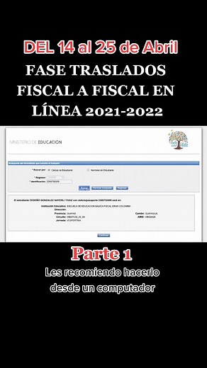 Guía de Traslados Escolares en Línea en Ecuador 2024