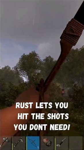 Rust only lets you hit cool shots when you dont need them! #rust #shortsfeed #shorts #viral