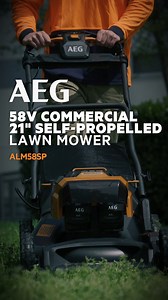 Looking for a petrol-powered performance from a battery-powered mower? Then look no further than the 58V BRUSHLESS 21” SELF-PROPELLED LAWN MOWER! 🧡 🖤 With a wide, 2mm thick steel deck, the 21” Lawn Mower is incredibly durable in harsh conditions. The 21” cutting path reduces the number of passes and time required for large lawn-mowing jobs. A self-propelled drive function effectively reduces the physical exertion. To learn more, visit - https://www.aegpowertools.co.nz/products/details/58v-brus