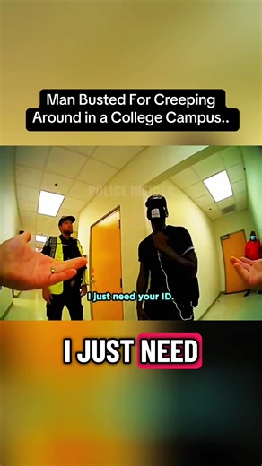 Man Busted For Creeping Around College Campus
