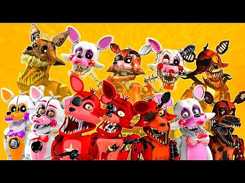 [SFM FNaF] Every Foxy 'in a Nutshell'