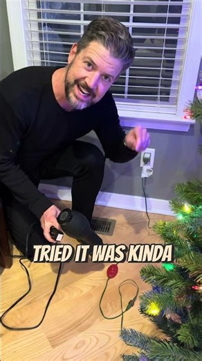 A HAIRDRYER FIXED MY CHRISTMAS TREE?! 🎄🔥 (Reddit was right)