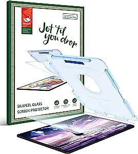 bersem Screen Protector for Samsung Galaxy Tab S9 Ultra / S8 Ultra Screen Protector 14.6 inch 2023/2022, Tempered Glass, EZ Kit, Auto Alignment