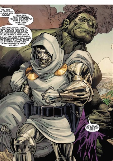Hulk gets tired of Bruce Banner! #hulk #drdoom #marvel #comics | Bruce Banner