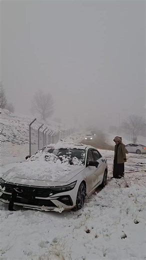 ثلوج ابو عرعر: جمال الطبيعة في الشتاء