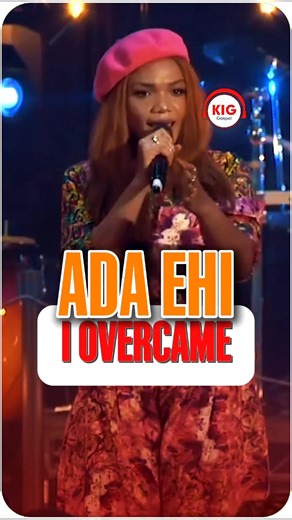 📺 #MATIN_GOSPEL ○● #nigeria🇳🇬 ➡️ Ada Ehi - I OVERCAME 🎶 Kig-Gospel : Gospel Sans Frontières #gospel #GospelNigeria #iovercame @Ada Ehi Moses